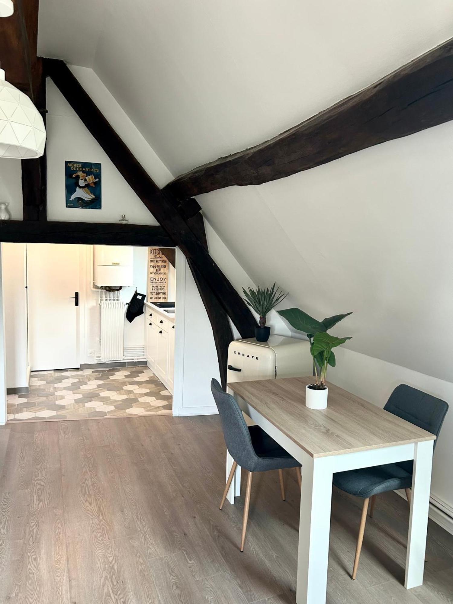 L Ecuyer Appartement Au Coeur Du Quartier Historique Chartres Kültér fotó